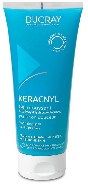 ДЮКРЭ (DUCRAY) КЕРАКНИЛ ГЕЛЬ ДЛЯ ЛИЦА И ТЕЛА 200 мл без парабенов