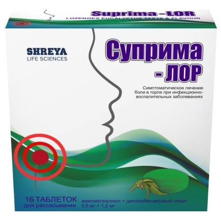 СУПРИМА-ЛОР эвкалипт табл. д/рассас. №16