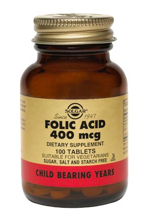 СОЛГАР ФОЛИЕВАЯ КИСЛОТА табл. №100