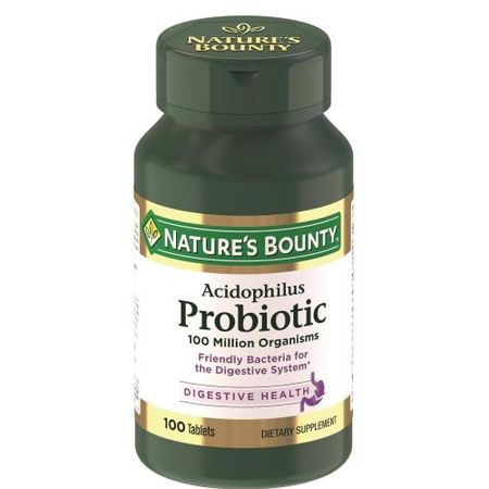 НЭЙЧЕС БАУНТИ (NATURE`S BOUNTY) АЦИДОФИЛУС ПРОБИОТИК табл. №100