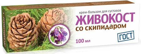 ЖИВОКОСТ СКИПИДАР крем-бальзам для суставов 100 мл