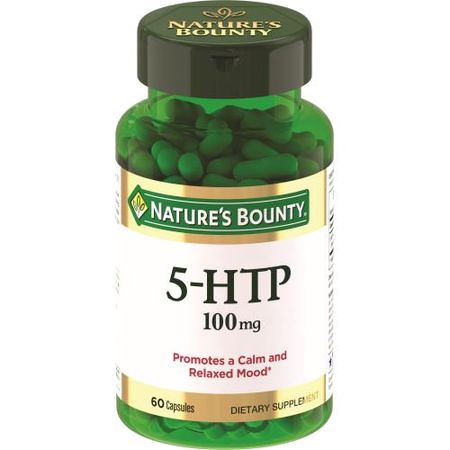 НЭЙЧЕС БАУНТИ (NATURE`S BOUNTY) 5-ГИДРОКСИТРИПТОФАН (5-НТР) капс. №60