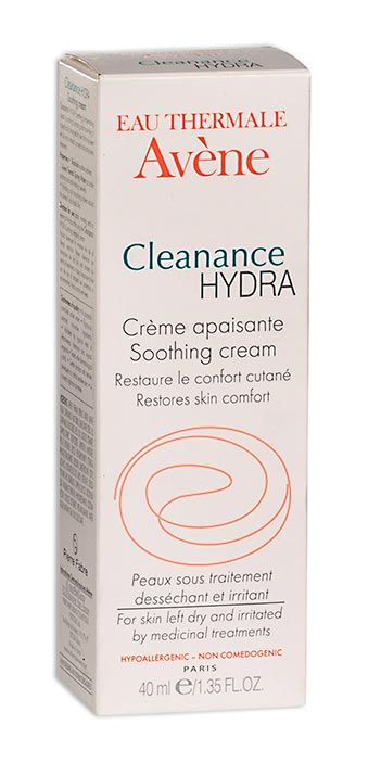 АВЕН (AVENE) CLEANANCE HYDRA КРЕМ ДЛЯ ЛИЦА 40 мл успокаивающ. для проблемной кожи