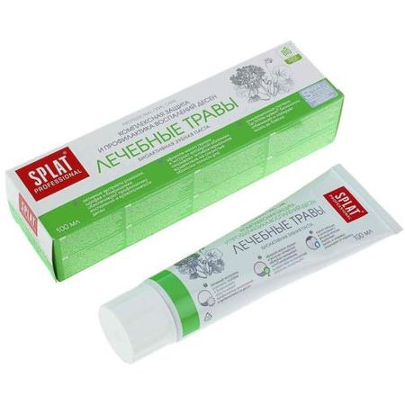 СПЛАТ ЛЕЧЕБНЫЕ ТРАВЫ ЗУБНАЯ ПАСТА 40 мл