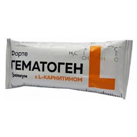 ГЕМАТОГЕН ФОРТЕ пастилки L-карнитин 35 гр