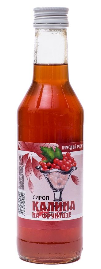 СИРОП НА ФРУКТОЗЕ калина фл. 250 мл