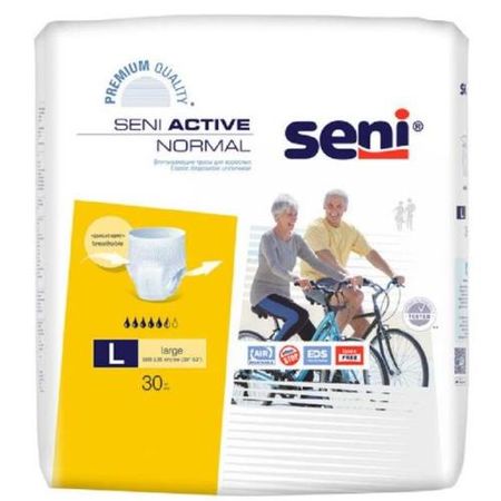 СЕНИ ПОДГУЗНИКИ-ТРУСЫ АКТИВ НОРМАЛ L №30