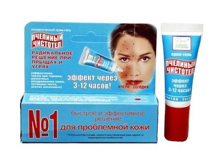 ЧИСТОТЕЛ ПЧЕЛИНЫЙ крем-гель 10 мл