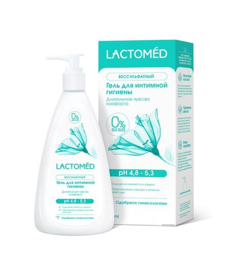 ЛАКТОМЕД ГЕЛЬ ДЛЯ ИНТИМНОЙ ГИГИЕНЫ 200 мл длительное чувство комфорта