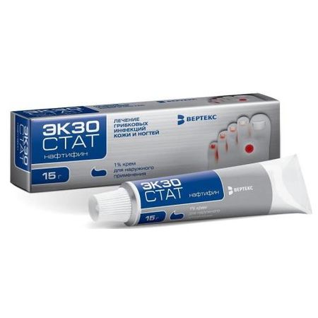 ЭКЗОСТАТ крем 1% 15 гр