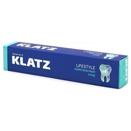 KLATZ (КЛАЦ) LIFESTYLE ЗУБНАЯ ПАСТА 75 мл комплексн. уход