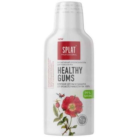 СПЛАТ ЗДОРОВЫЕ ДЕСНЫ ОПОЛАСКИВАТЕЛЬ ДЛЯ ПОЛОСТИ РТА 275 мл