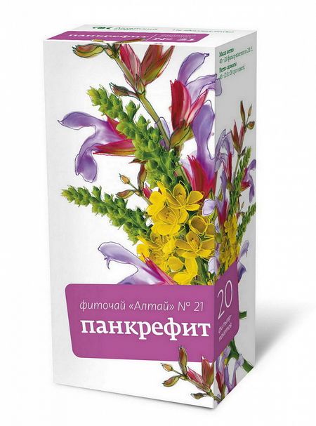 ФИТОЧАЙ АЛТАЙ №21 панкрефит ф/п №20