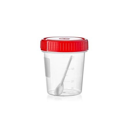 КОНТЕЙНЕР ДЛЯ АНАЛИЗА КАЛА СТЕРИЛЬНЫЙ со шпателем 60 мл