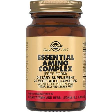 СОЛГАР КОМПЛЕКС ОСНОВНЫХ АМИНОКИСЛОТ капс. №30