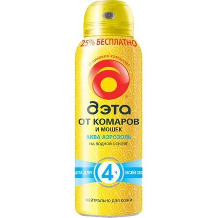 ДЭТА АЭРОЗОЛЬ ОТ КОМАРОВ 125 мл