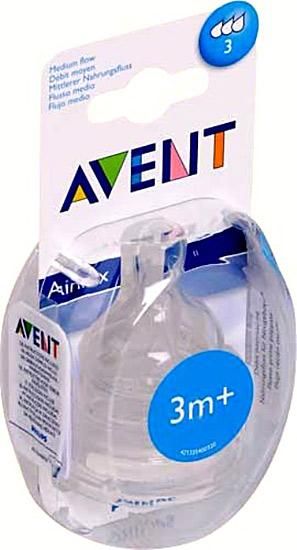 АВЕНТ CLASSIC+ СОСКА СИЛИКОНОВАЯ №2 82830 (633/27) средний поток