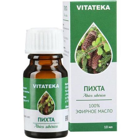 МАСЛО ЭФИРНОЕ ПИХТА ВИТАТЕКА 10 мл