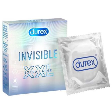 ПРЕЗЕРВАТИВЫ ДЮРЕКС INVISIBLE XXL №3