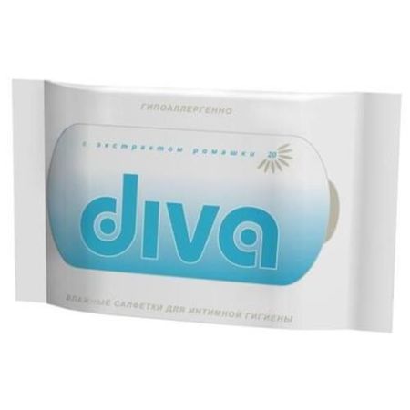 ДИВА САЛФЕТКИ ВЛАЖНЫЕ Д/ИНТИМ. ГИГИЕНЫ ромашка №20 татьяна викторовна полякова строптивая мишень интим не предлагать