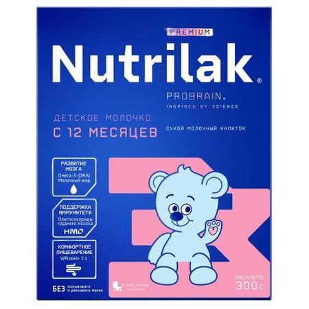 НУТРИЛАК ПРЕМИУМ СМЕСЬ СУХАЯ МОЛОЧНАЯ-3 300 гр