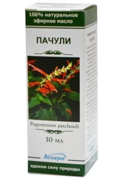 МАСЛО ЭФИРНОЕ ПАЧУЛИ АСПЕРА 10 мл