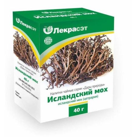 ФИТОЧАЙ ИСЛАНДСКИЙ МОХ ТРАВА 40 гр