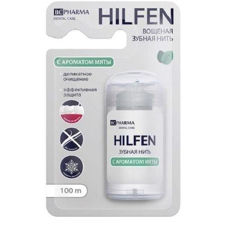 ХИЛФЕН ЗУБНАЯ НИТЬ 100 м мята