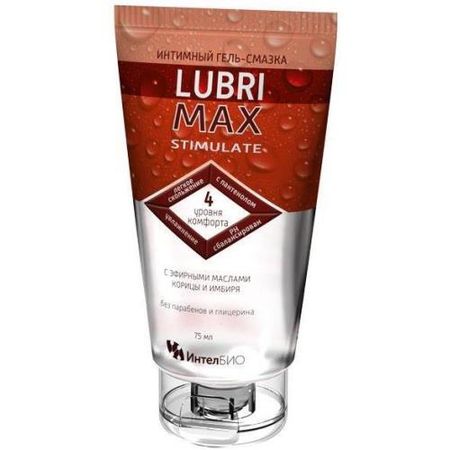 ГЕЛЬ-СМАЗКА ЛУБРИМАКС стимулятор 75 мл
