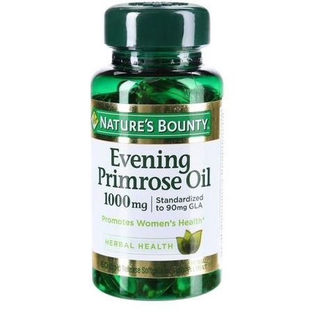 НЭЙЧЕС БАУНТИ (NATURE`S BOUNTY) МАСЛО ПРИМУЛЫ ВЕЧЕРНЕЙ капс. №60