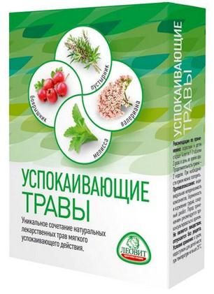 ЛЕОВИТ УСПОКАИВАЮЩИЕ ТРАВЫ табл. №30