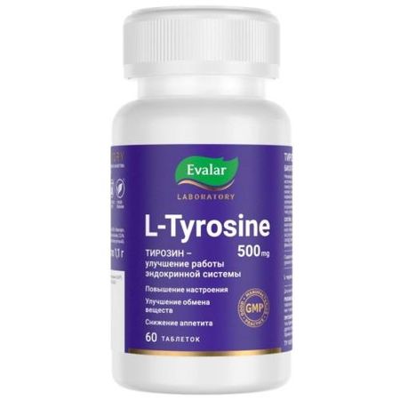 ТИРОЗИН ЭВАЛАР табл. п/о №60