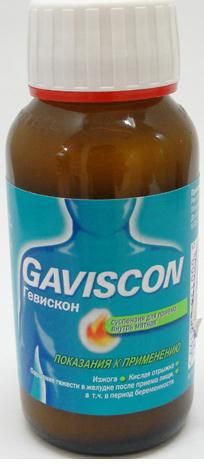 ГЕВИСКОН сусп. внутр. фл. 150 мл