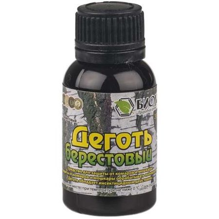 ДЕГОТЬ БЕРЕСТОВЫЙ БИОЛИТ р-р наруж. 30 мл