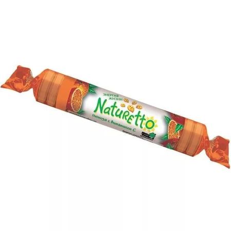 НАТУРЕТТО С ВИТАМИНОМ С табл. жеват. апельсин 39 гр