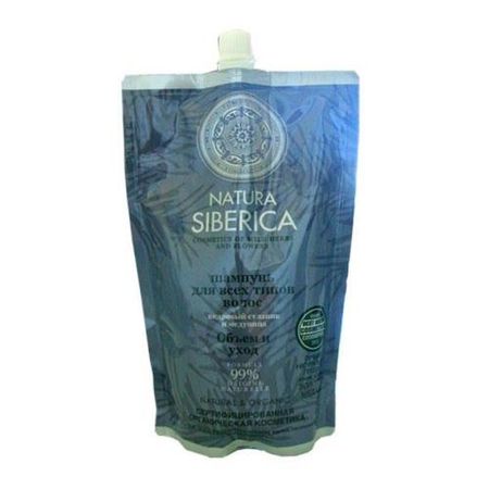 НАТУРА СИБЕРИКА ОБЪЕМ И УХОД ШАМПУНЬ 500 мл для всех типов волос мяг. уп.