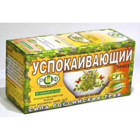 ФИТОЧАЙ РОССИЙСКИЕ ТРАВЫ №23 успокаивающий ф/п №20