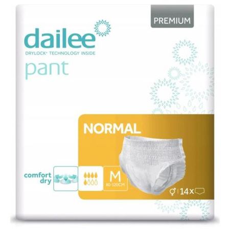ДЕЙЛИ (DAILEE) ПОДГУЗНИКИ-ТРУСЫ NORMAL M №14