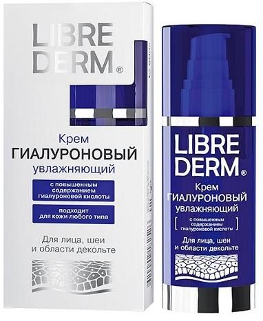 ЛИБРИДЕРМ ГИАЛУРОН. КРЕМ ДЛЯ ЛИЦА И ШЕИ 50 мл увлажняющ.