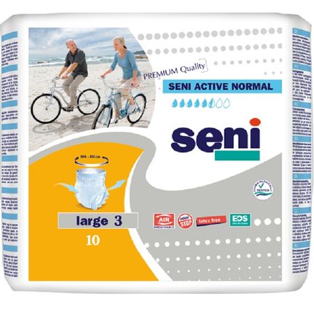 СЕНИ ПОДГУЗНИКИ-ТРУСЫ АКТИВ НОРМАЛ L №10