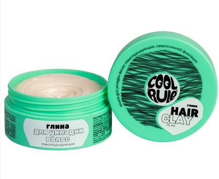 COOL RULE (КУЛ РУЛ) ГЛИНА ДЛЯ ВОЛОС 75 мл сверхсильная фиксация