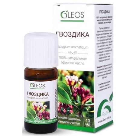МАСЛО ЭФИРНОЕ ГВОЗДИКА ОЛЕОС 10 мл