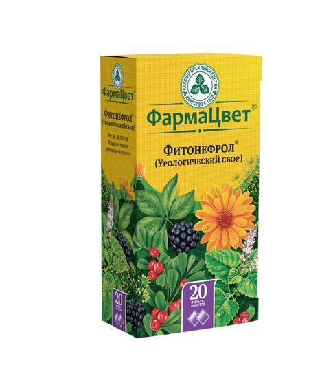 ФИТОНЕФРОЛ СБОР УРОЛОГИЧЕСКИЙ КРАСНОГОРСК ф/п №20