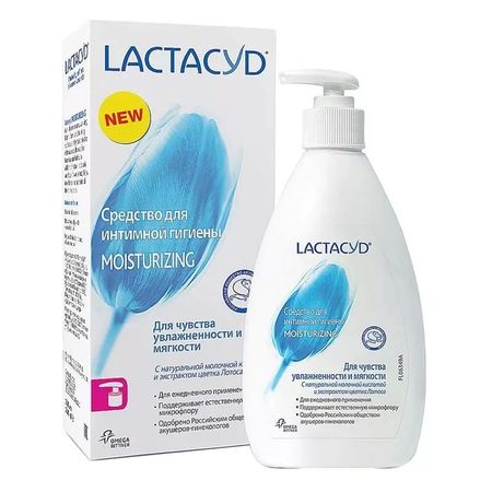 ЛАКТАЦИД ср-во д/интим. гиг. увлажняющ. 200 мл