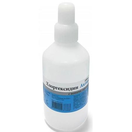 ХЛОРГЕКСИДИН АКТИВ с ионами серебра р-р наруж. 0,05 % 100 мл