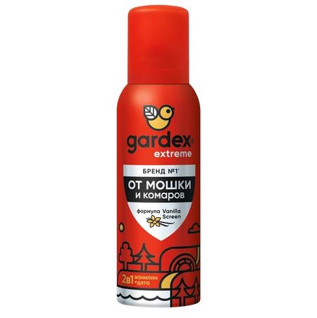 ГАРДЕКС ЭКСТРИМ АЭРОЗОЛЬ ОТ МОШЕК И КОМАРОВ 100 мл