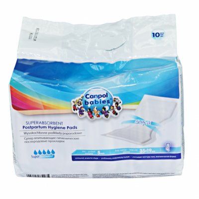 КАНПОЛ ПРОКЛАДКИ П/РОДОВЫЕ КАНПОЛ BABIES супервпитывающие №10