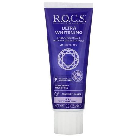 РОКС ЗУБНАЯ ПАСТА 94 гр ультра отбеливание