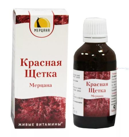 МЕРЦАНА КРАСНАЯ ЩЕТКА капли внутр. 50 мл