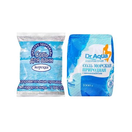 СОЛЬ ДЛЯ ВАНН 1 000 гр морская